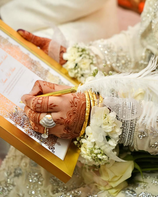 Premium Gold foiled Nikahnama