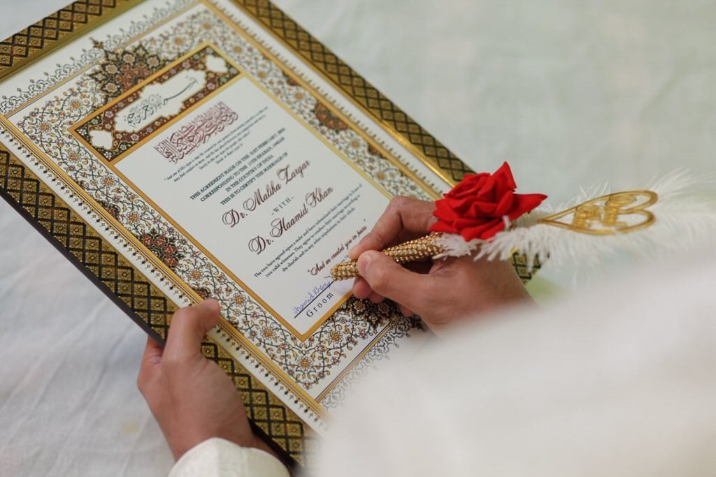 Nikah Nama Certificate