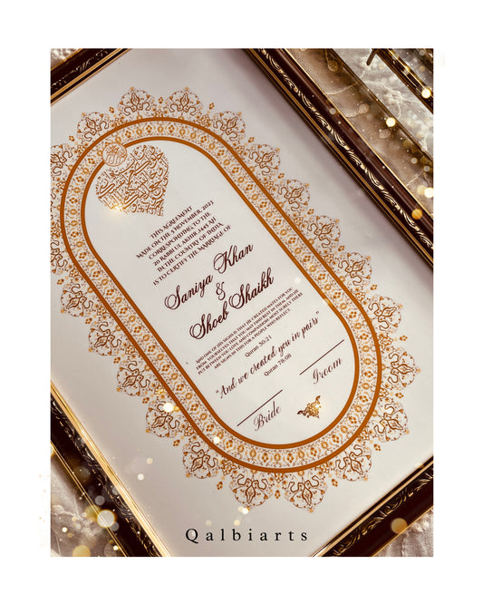 Nikah Nama Certificate