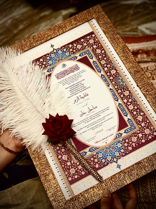 Nikah Nama Certificate