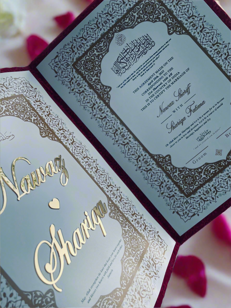 Nikahnama Booklet