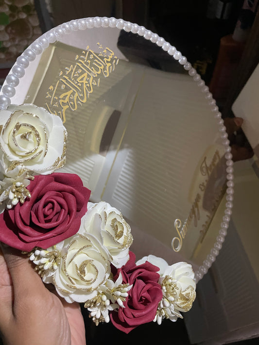 Nikah Munh Dikhai Premium Mirror