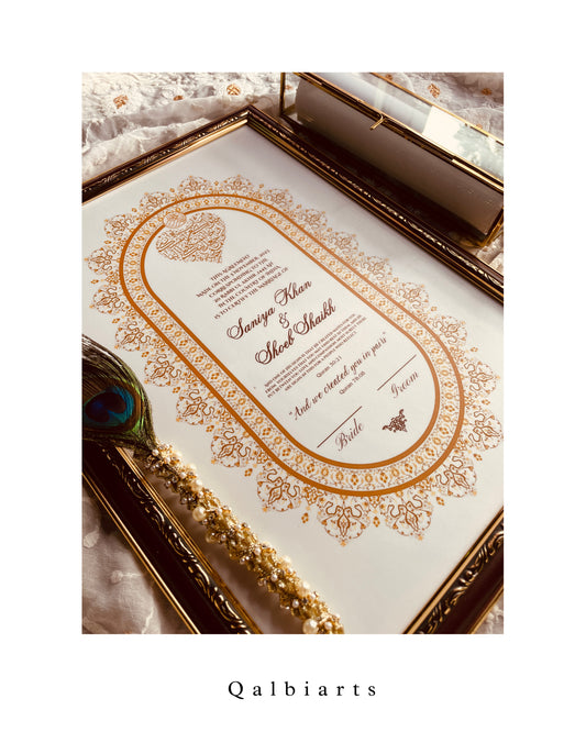 Nikah Nama Certificate