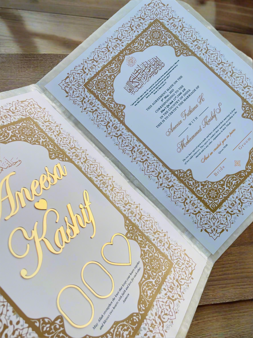 Nikahnama Booklet