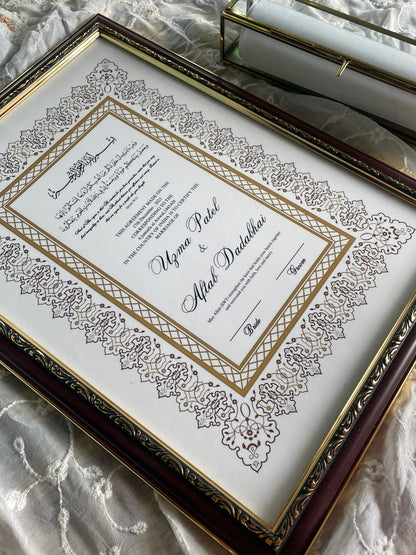 Nikah Nama Certificate