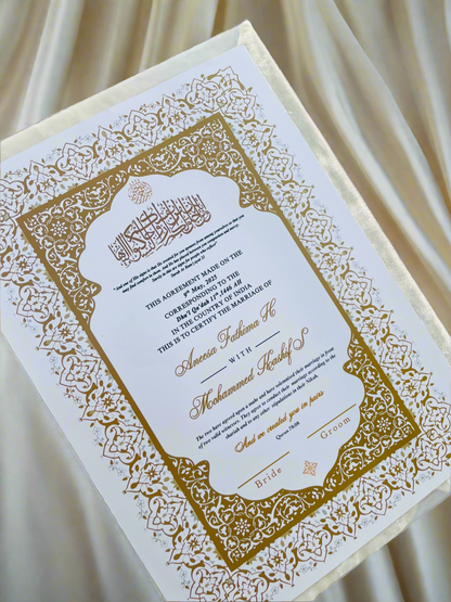 Nikahnama Booklet