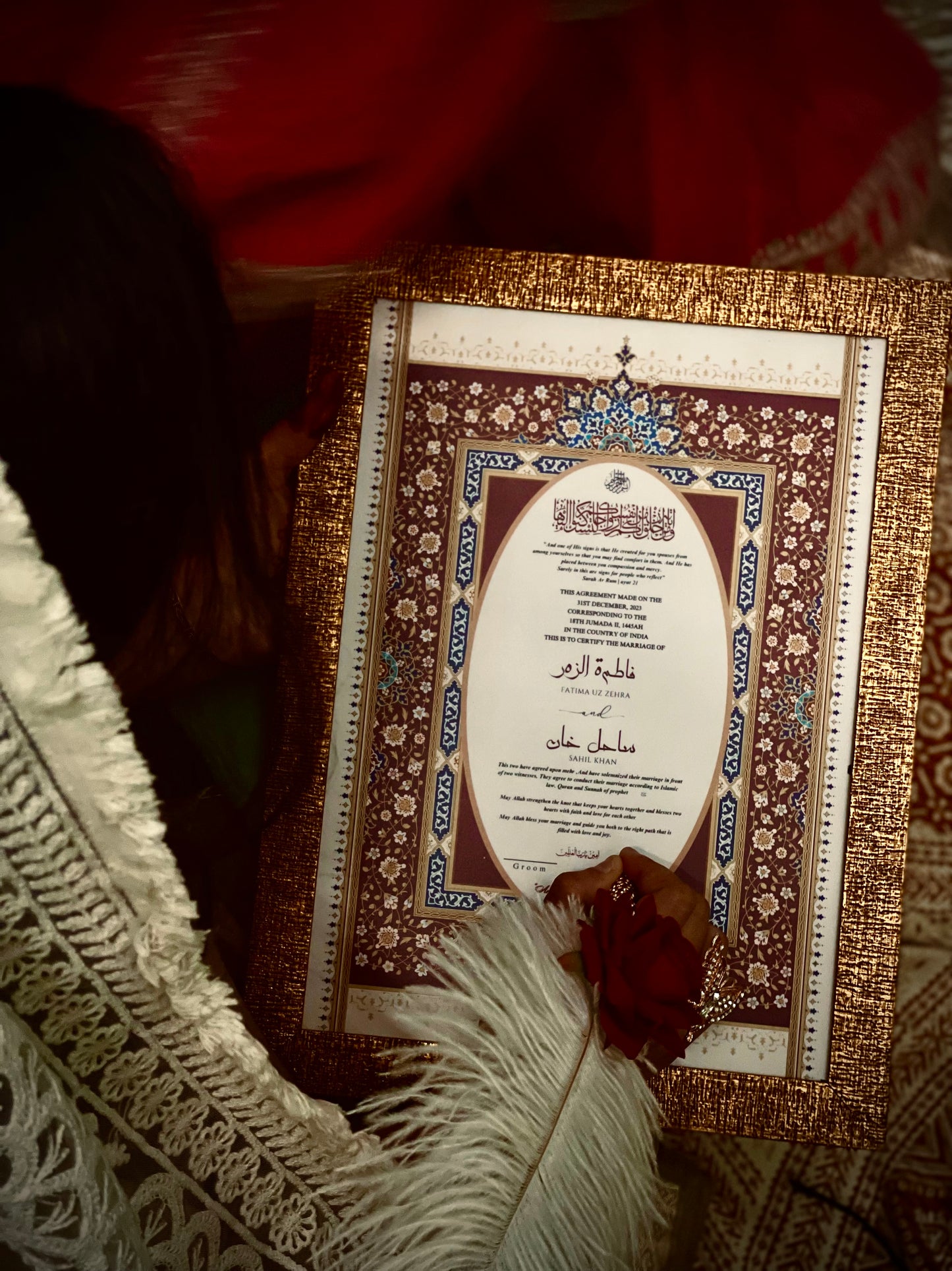 Nikah Nama Certificate