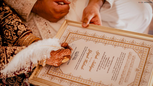 Luxurious Nikah Nama