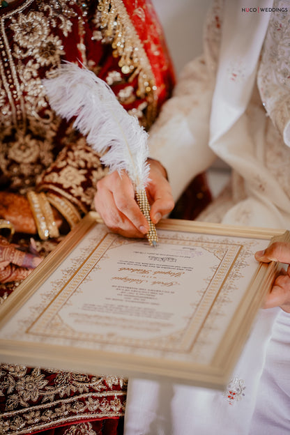 Luxurious Nikah Nama