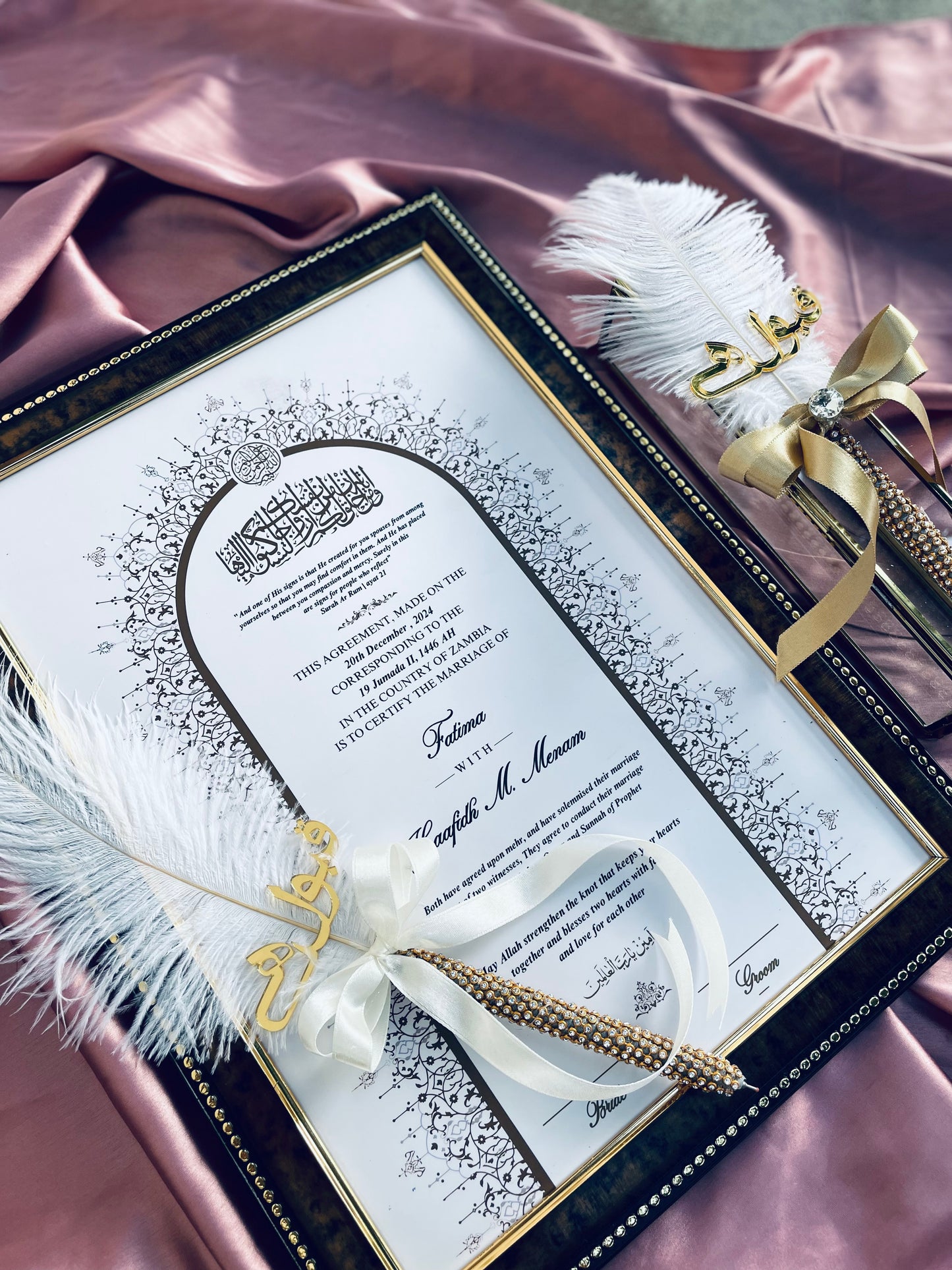 Nikah Nama Certificate