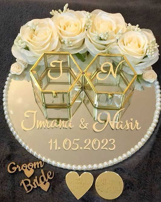 Hearts Entwined Ring Platter