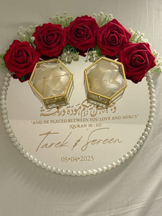 Hearts Entwined Ring Platter